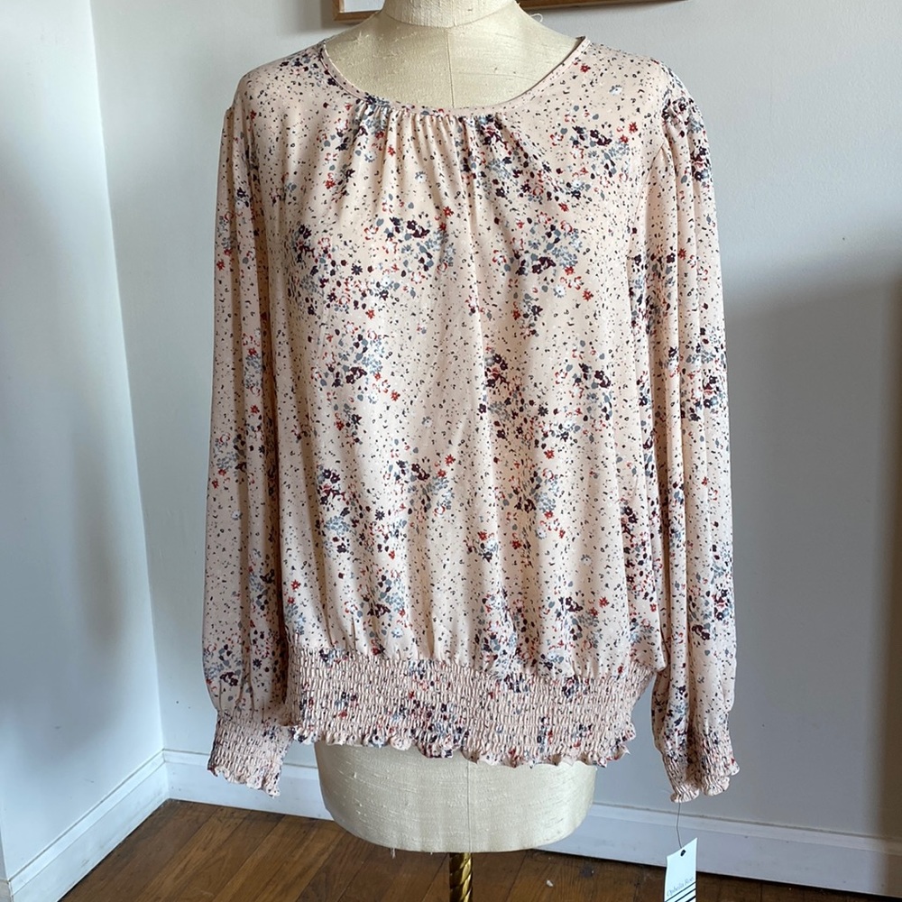 NEW Ophelia Roe 3X floral top